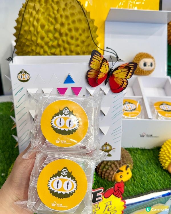 馬來西亞D197貓山王榴槤冰皮月餅🇲🇾🥮