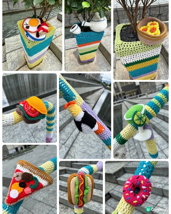 太古美食毛冷裝飾🧶！假日必去👀！ #手作 #親子遊