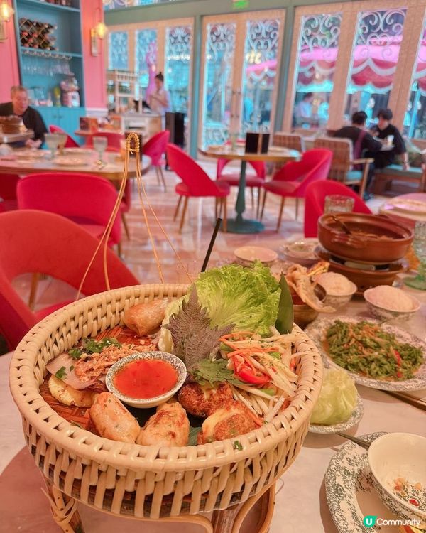 芭比粉紅控打卡泰式料理｜¥298 精選雙人餐吃到飽