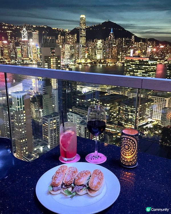 🇭🇰尖沙咀絕美夜景慶生餐廳✨