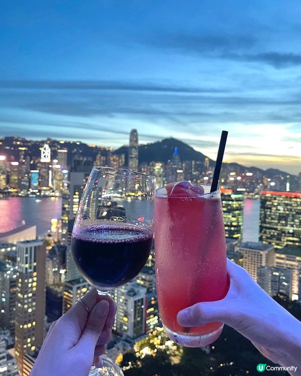 🇭🇰尖沙咀絕美夜景慶生餐廳✨