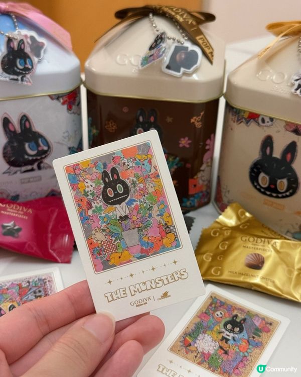 Labubu朱古力禮盒開箱！7仔限定🍫💖