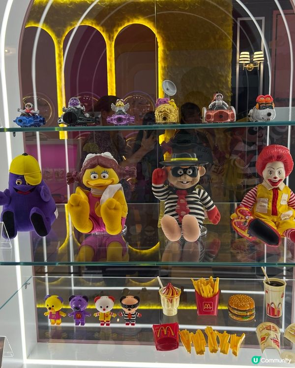 西九龍【香港麥當勞50周年展】打卡必到🤩🤩超靚實景！