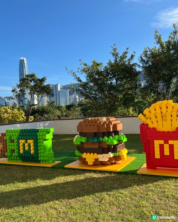 西九龍【香港麥當勞50周年展】打卡必到🤩🤩超靚實景！