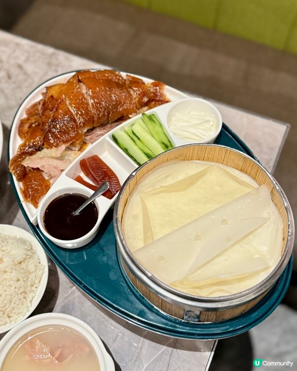 旺角朗豪坊片皮鴨🦆正到爆！