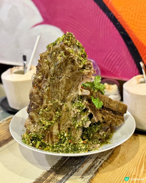 火山排骨🌶️媽媽麵🍜！泰國風味🤤！