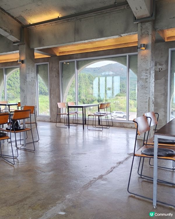 濟州浪漫粉紅芒草cafe