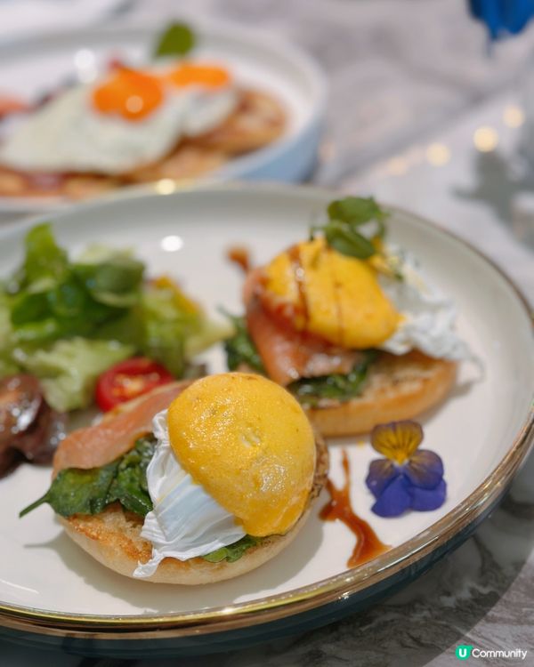 銅鑼灣宮廷風打卡Cafe✨睇埋維園景色🌿