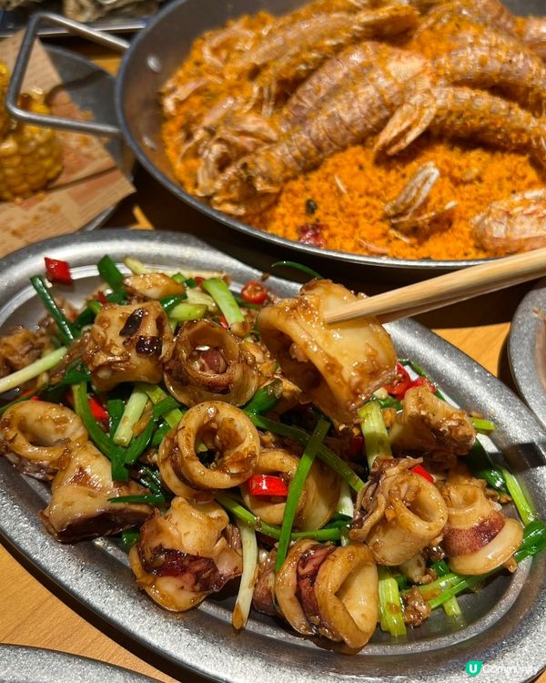 又嚟燒烤🤤！李小太海鮮燒烤開漁季到啦！🦀🦐🦪