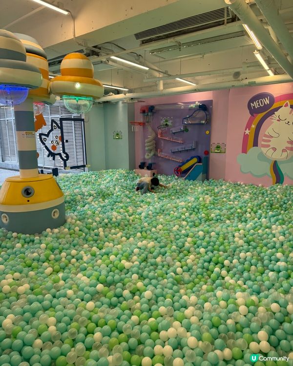 黃埔放電⚡️7000呎玩到癲！波波池滑梯勁正！🥳