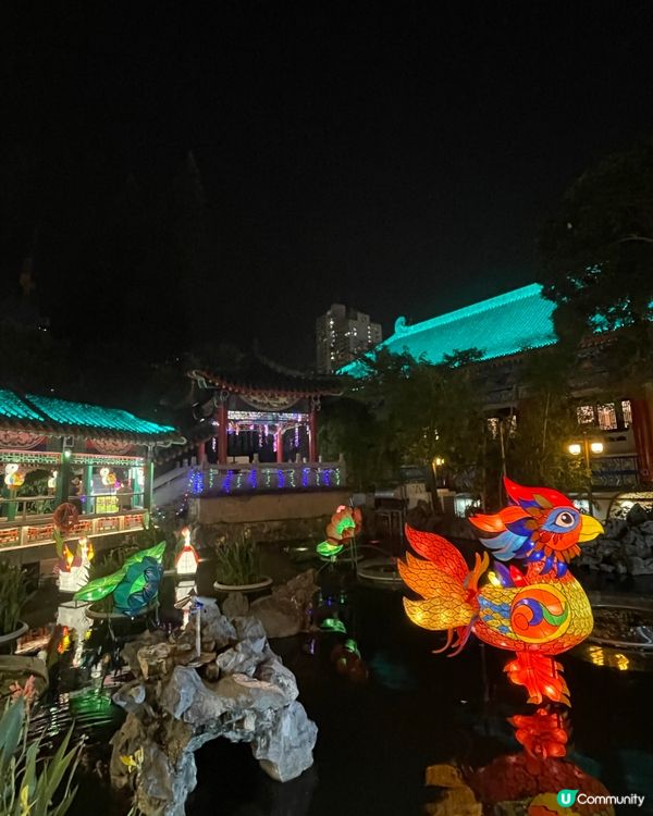 小編日常：🌕黃大仙祠中秋綵燈會🥮