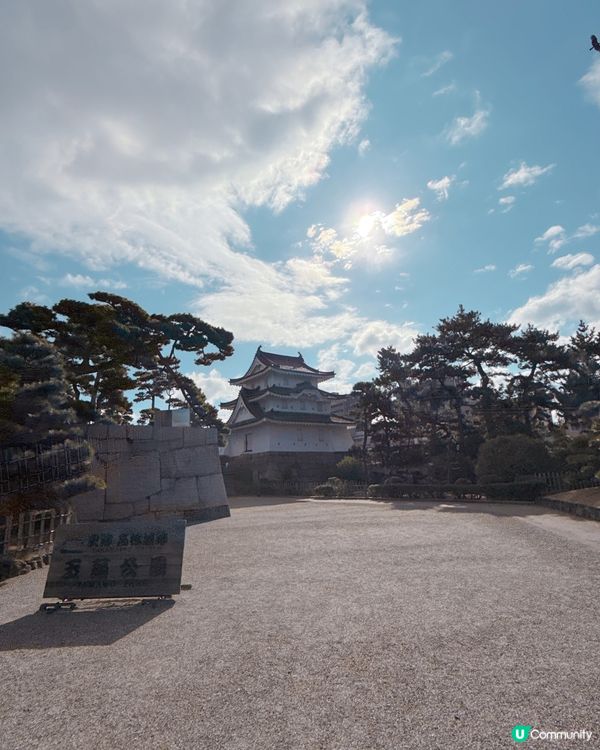 高松必去🏯 松本城黑瓦建築超震撼 ！