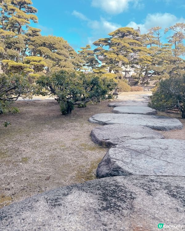 高松必去🏯 松本城黑瓦建築超震撼 ！