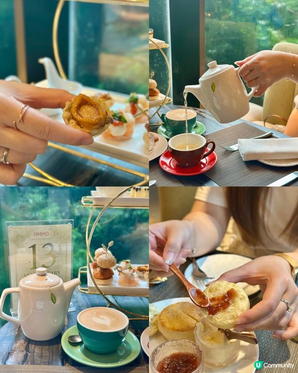 下午茶打卡📸！金鐘花園靚景！😋