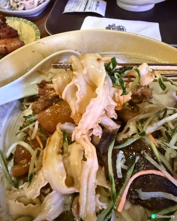 逸東酒店food hall🤤牛三寶拌麵勁正！🍜😋