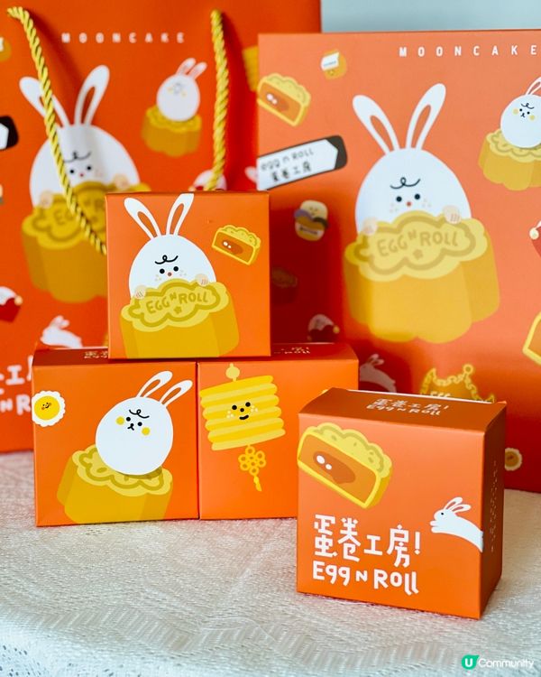 🌕 本地品牌蛋卷工房™ 流心奶黃月餅