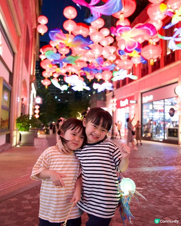 打卡必去｜利東街｜中秋綵燈盛宴｢喜魚映花月｣