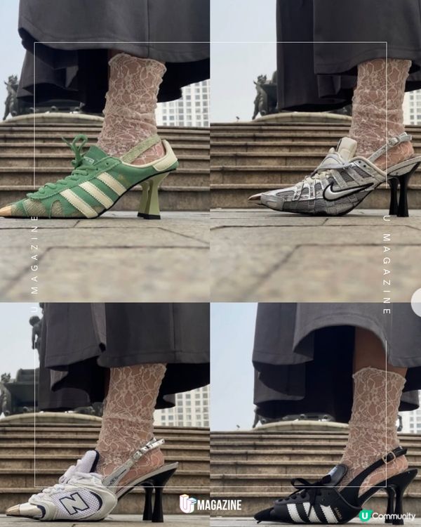 越南設計師超狂鞋履改造術！Y2K美學！波鞋變時尚高跟鞋