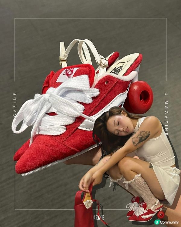 越南設計師超狂鞋履改造術！Y2K美學！波鞋變時尚高跟鞋