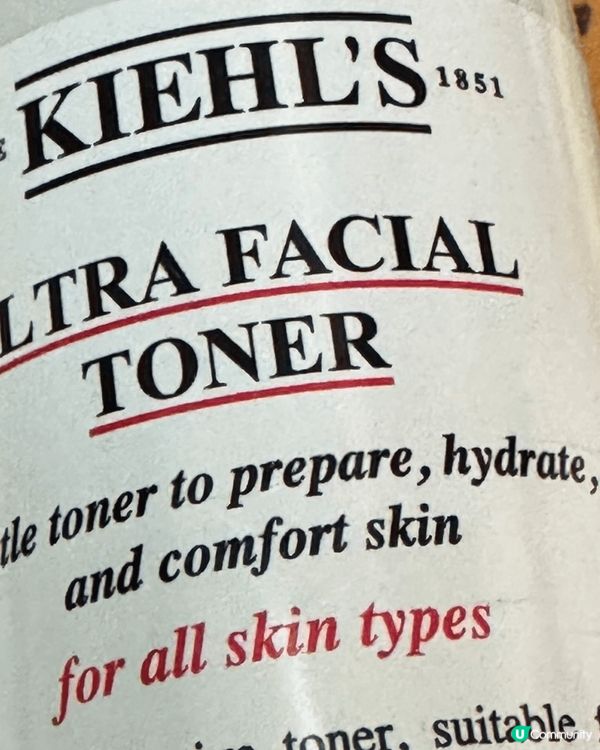 KIEHL’S保濕爽膚水係轉季護膚保濕好物，因為轉季皮膚開始...