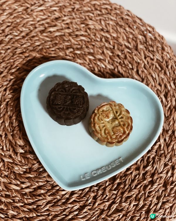 Threads界名物 超濃開心果黑芝麻月餅🥮