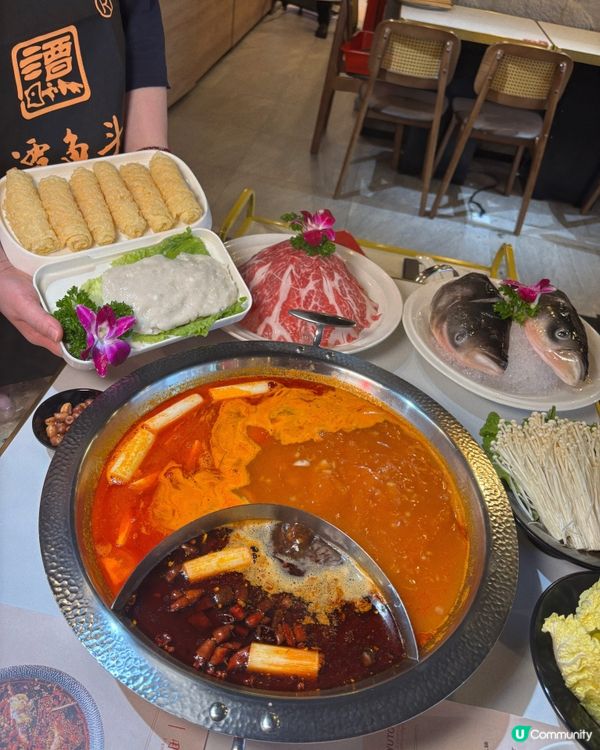 🎀荃灣｡真新鮮魚頭極鮮味火鍋🐟🎀