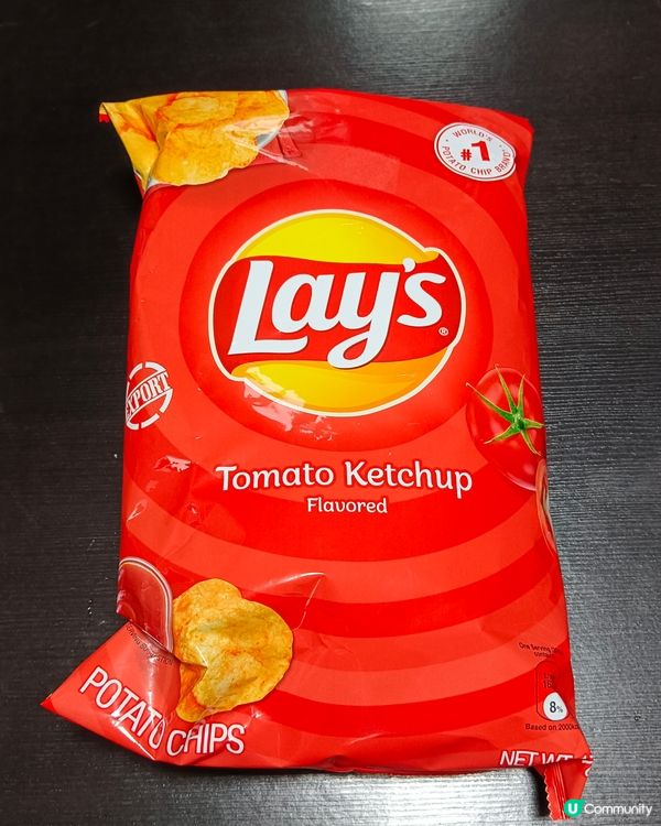 Lay's Tomato Ketchup flavoured