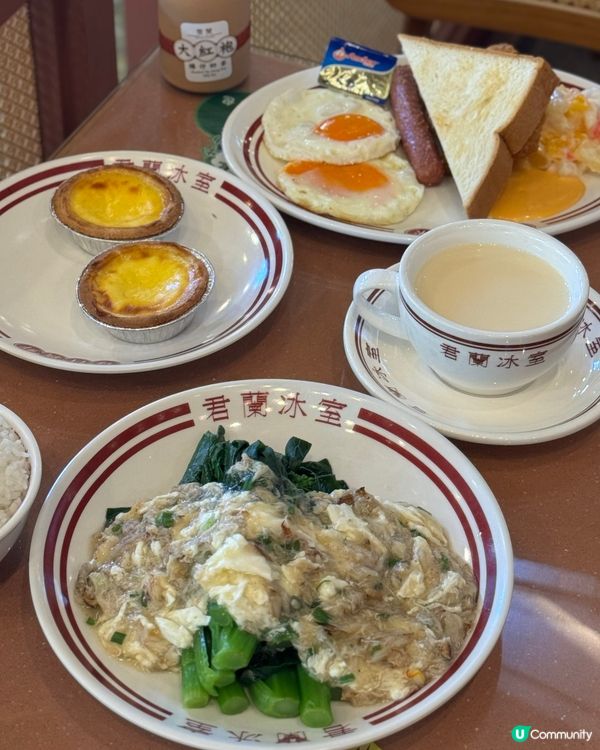 君蘭冰室🤤朗豪坊覓食記😋港式風味💖必食流心芝士撻！