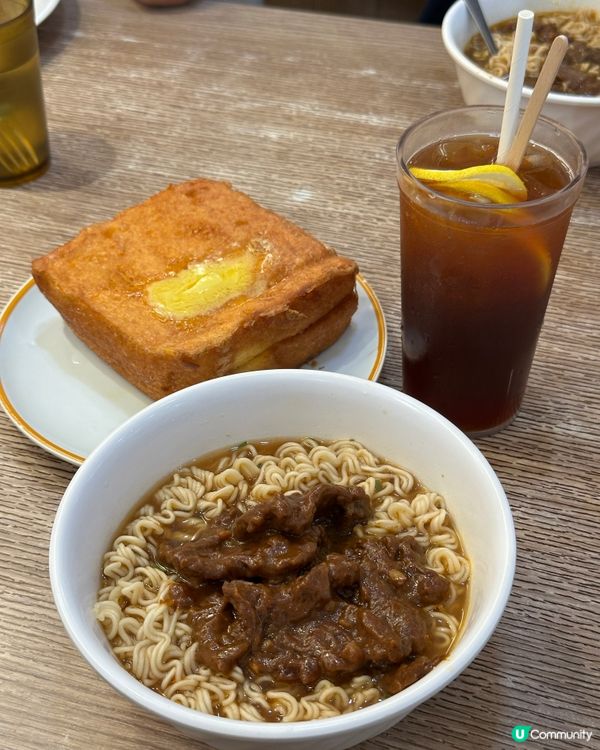 沙嗲牛麵邪惡Combo！🤤 北角返工必食！