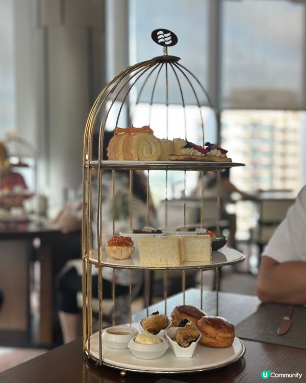 叉叉電後嘅寫意下午茶 🤤 47層高風景超正！