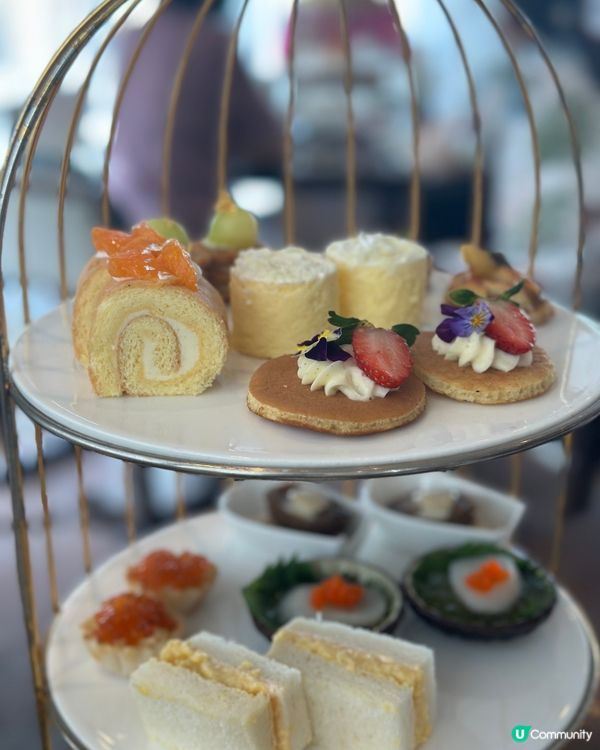 叉叉電後嘅寫意下午茶 🤤 47層高風景超正！