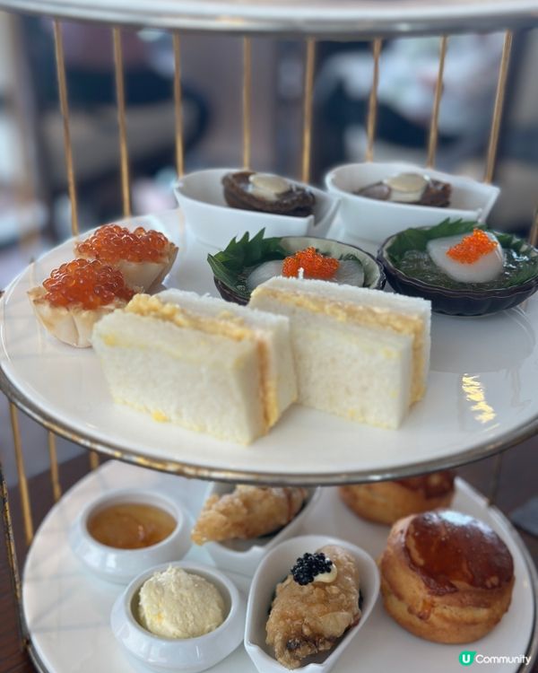 叉叉電後嘅寫意下午茶 🤤 47層高風景超正！