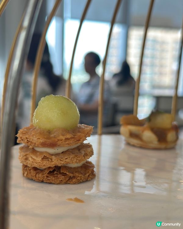 叉叉電後嘅寫意下午茶 🤤 47層高風景超正！