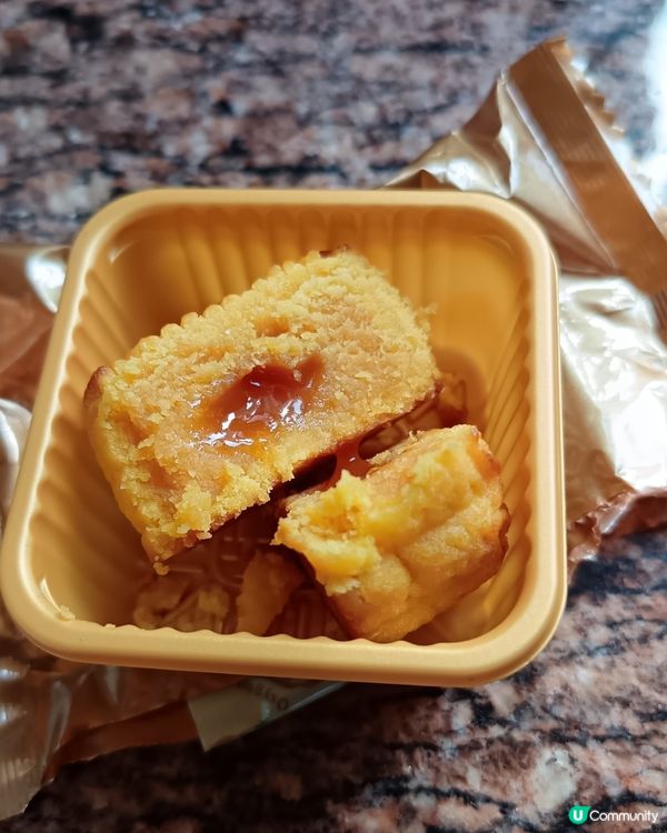 利苑月餅禮盒開箱！流心奶黃超正🤤