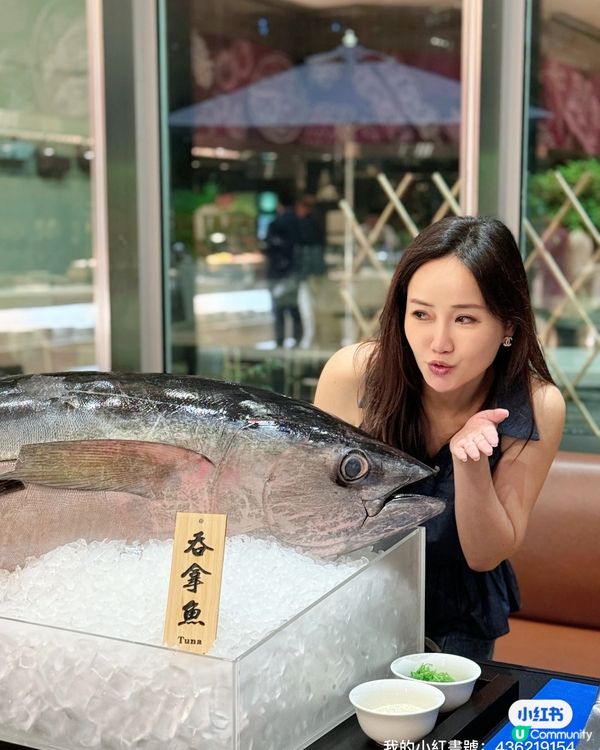 一邊睇鮮劏吞拿魚🐟一邊食?! 東薈城秋宴😋