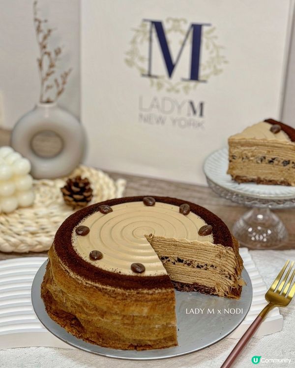 咖啡千層蛋糕☕！咖啡控衝呀！😋