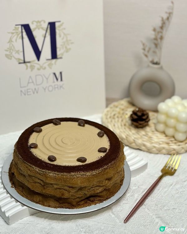 咖啡千層蛋糕☕！咖啡控衝呀！😋