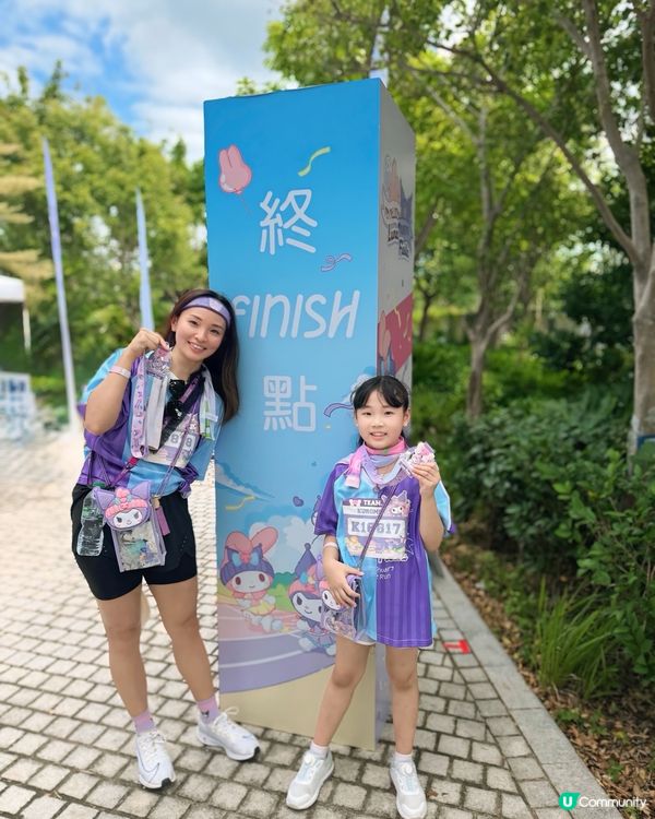 1號風球☀️親子賽！熱到爆🏃🏻‍♀️