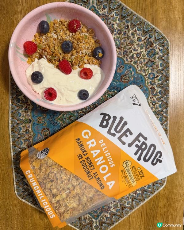 運動後必備！麥盧卡蜂蜜穀物片😋 早餐恩物！