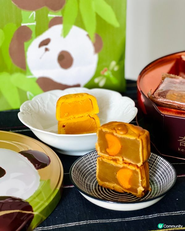 🐼奇華全新熊貓月餅禮盒