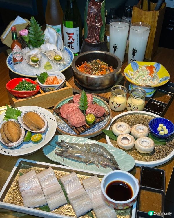 漁火燒肉🔥港人免費送黑虎蝦！🤤