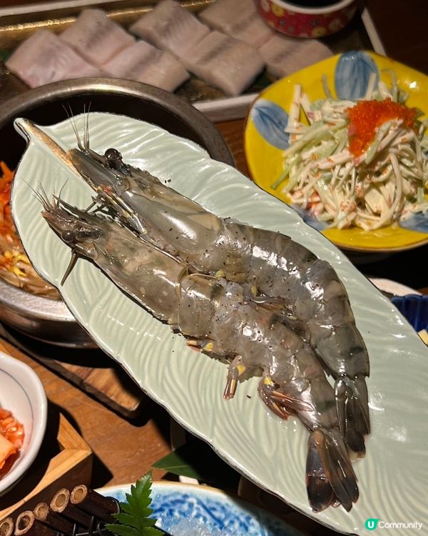 漁火燒肉🔥港人免費送黑虎蝦！🤤