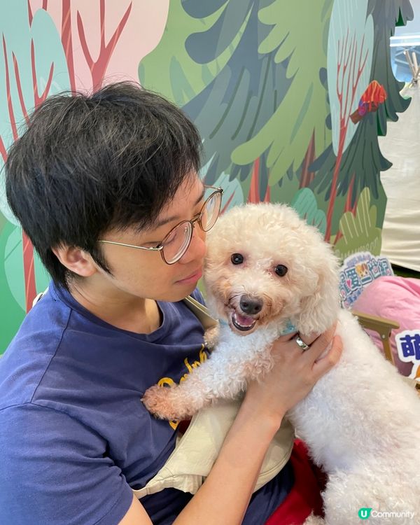 第一次帶狗狗到合和商場