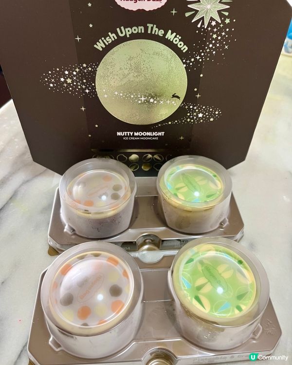 開心果💖夏威夷果仁雪糕月餅🥮🥮🍨