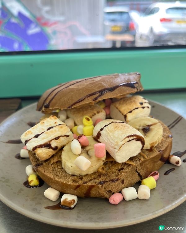 酥炸軟殼蟹漢堡🍔！外脆內嫩😋！