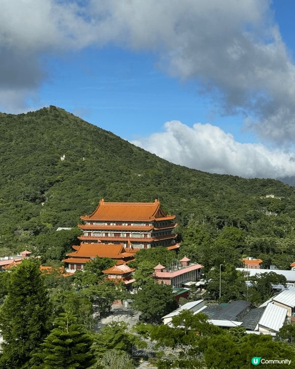 昂坪天壇大佛，洗滌心靈嘅好地方，舒適安靜