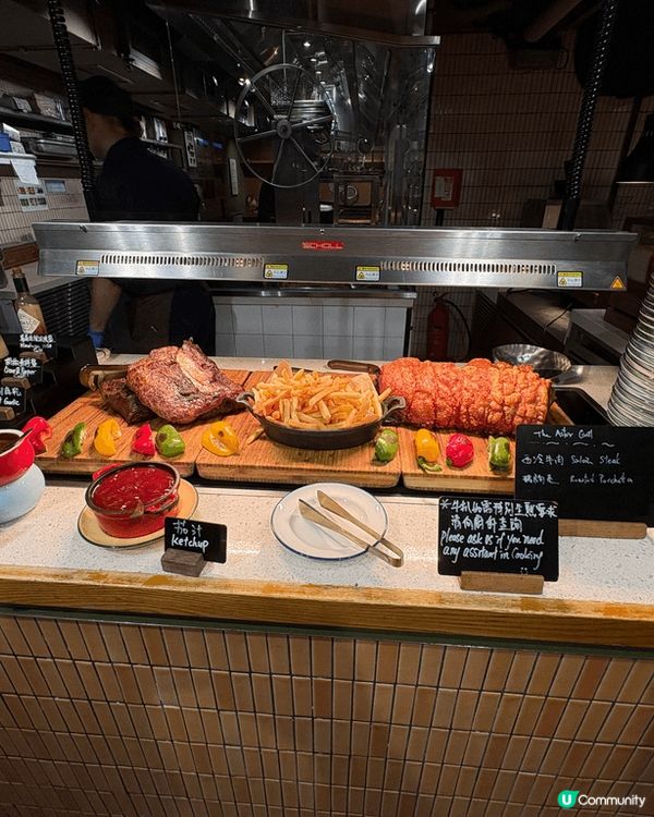 美食推介： 佐敦逸東酒店 B1 普慶餐廳嘅 中午自助餐。有生...