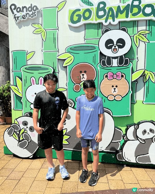 哥哥👦🏻11歲了，最愛刺激機動遊戲，暑假同朋友去咗海洋公園玩...
