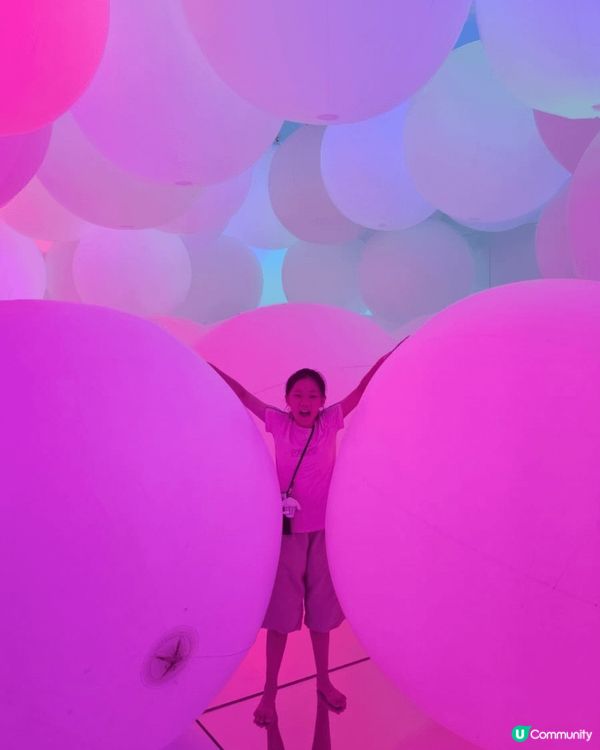 日本東京teamlab planets，分3個主題，互動多，...