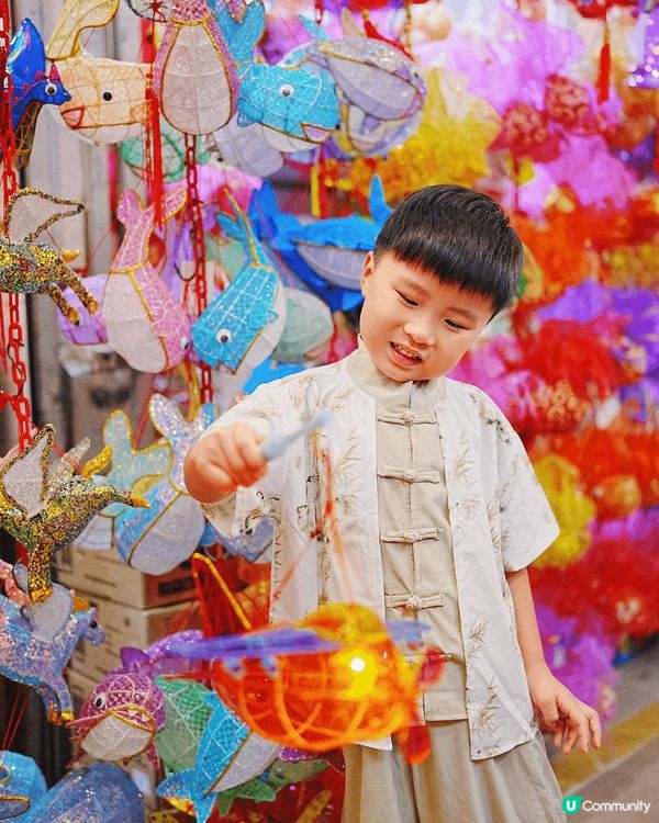 元朗大橋街市燈籠街